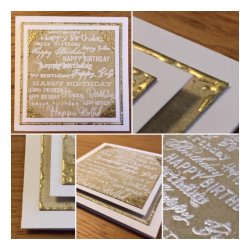 Distress ink pad 6x6 Frayed burlap 