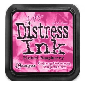 Distress ink pad 6x6 Picked raspberry 
