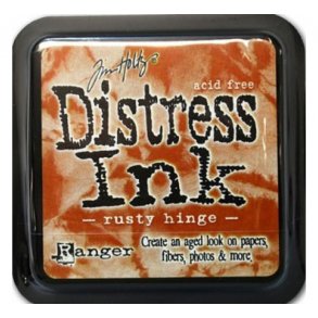 Distress ink pad 6x6 Rusty hinge 