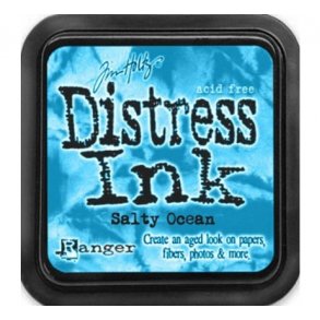 Distress ink pad 6x6 Salty ocean 