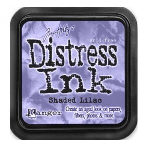 Distress ink pad 6x6 Shaded lilac 