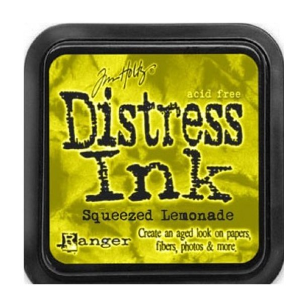 Distress ink pad 6x6 Squeezed lemonade 