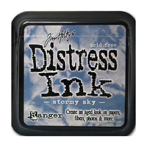 Distress ink pad 6x6 Stormy sky 