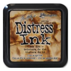 Distress ink pad 6x6 Tea dye 