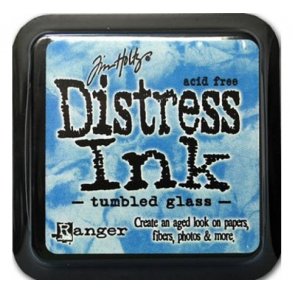 Distress ink pad 6x6 Tumbled glass 