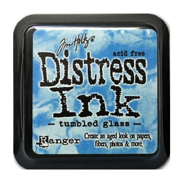 Distress ink pad 6x6 Tumbled glass 