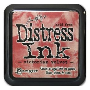 Distress ink pad 6x6 Victorian velvet 