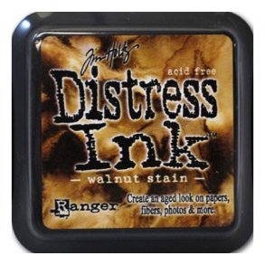 Distress ink pad 6x6 Walnut stain 