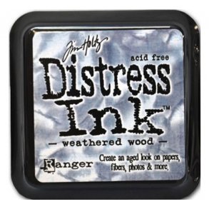 Distress ink pad 6x6 Weathered wood 