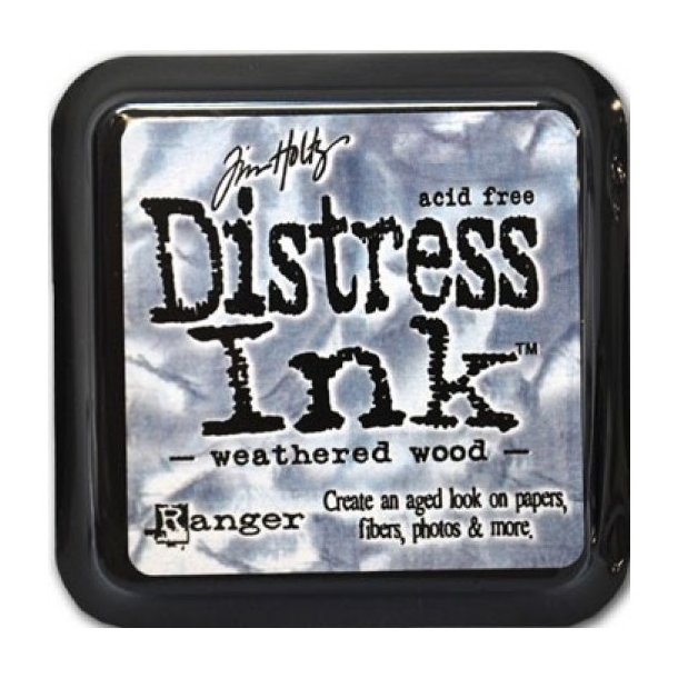 Distress ink pad 6x6 Weathered wood 