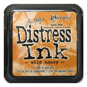 Distress ink pad 6x6 Wild honey 