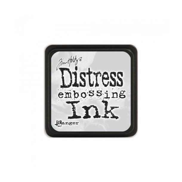 Distress mini embossing