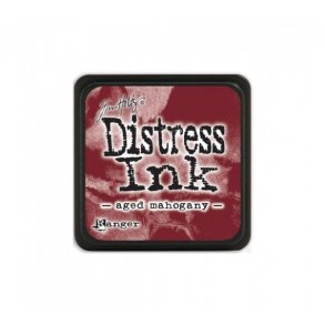 Distress mini ink pad aged mahogany
