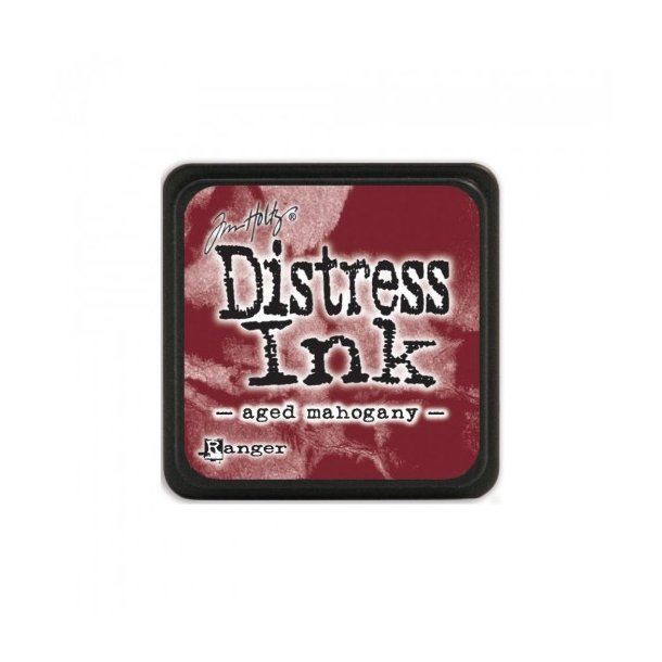 Distress mini ink pad aged mahogany