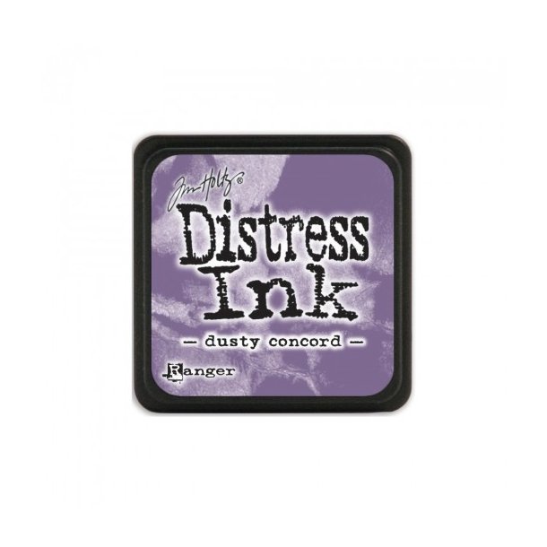 Distress mini ink pad dusty concord