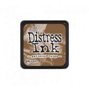 Distress mini ink pad gathered twigs