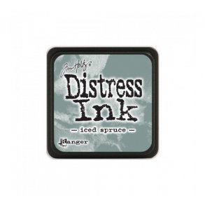 Distress mini ink pad iced spruce