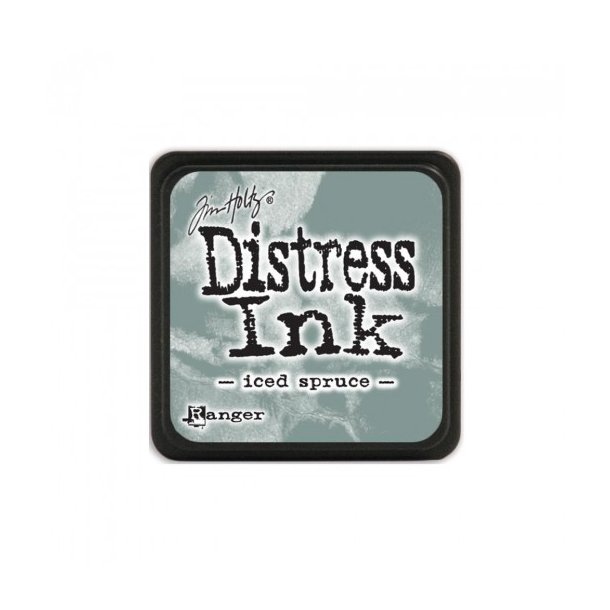 Distress mini ink pad iced spruce