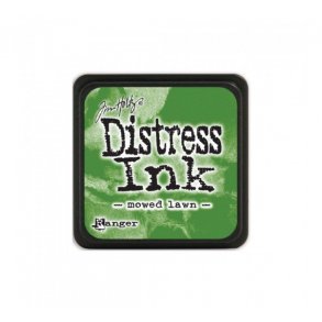 Distress mini ink pad mowed lawn