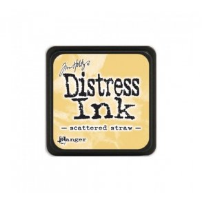 Distress mini ink pad scattered straw
