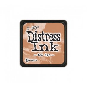 Distress mini ink pad tea dye