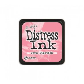 Distress mini ink pad worn lipstick