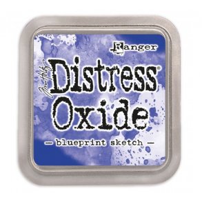 Distress Oxide ink pad - blueprint sketch