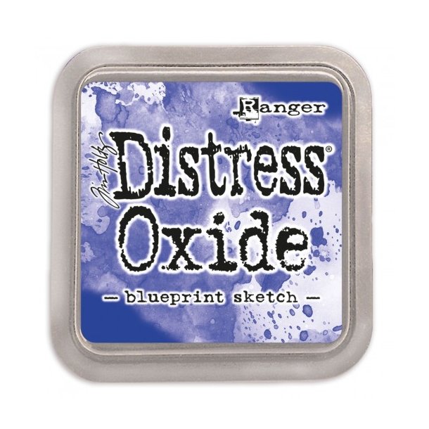 Distress Oxide ink pad - blueprint sketch