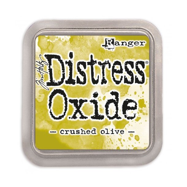 Distress Oxide ink pad - crushed olive -2,1