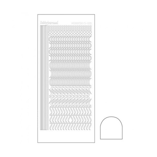 Dot serie 20 ADhesive hvid S13