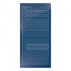 Dot stickers serie 21 Bl� S12