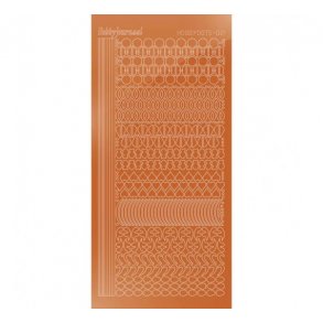 Dot stickers serie 21 Kobber S12