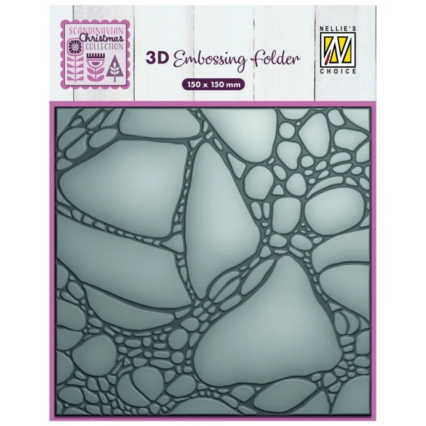 3D embossingfolder Paint Bubble Nellie Snellen