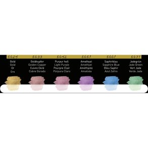 FINETEC Iridescent watercolour set Pixie Dust | 6 farver