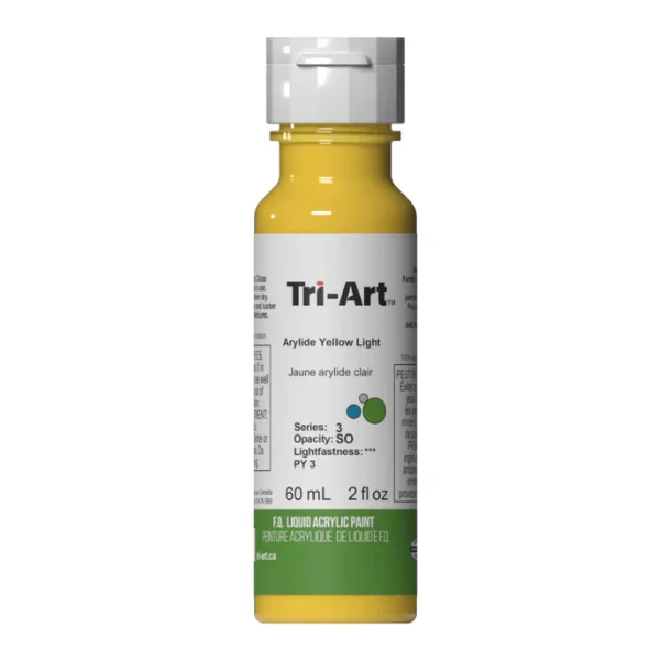 Tri-Art Liquid Arylide Yellow Light 60 ML.