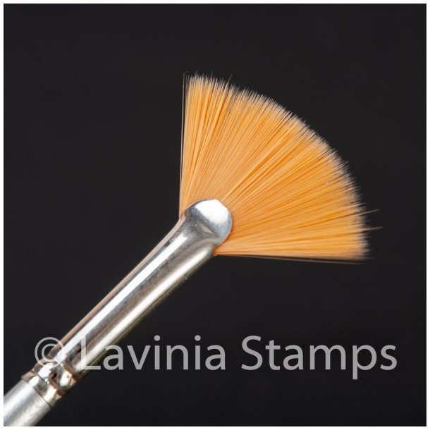 Synthetic Fan Brush Lavinia