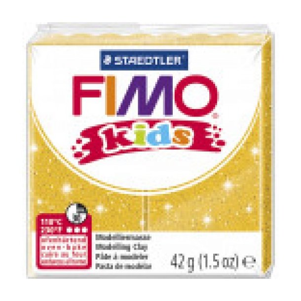 FIMO kids - Glitter Guld 42 gram