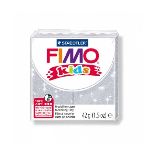 FIMO kids - Glitter slv 42 gram