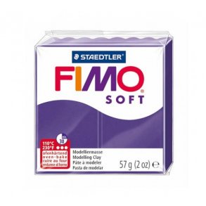 FIMO soft - Blomme (lilla) 57 gram