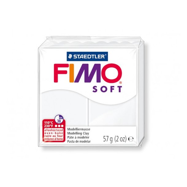 FIMO soft - Hvid 57 gram