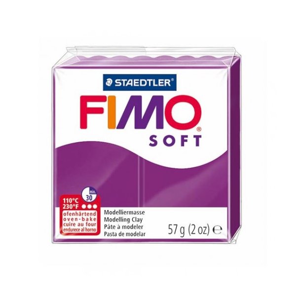 FIMO soft - Purpur (lilla) 57 gram