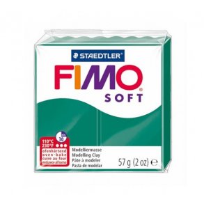FIMO soft - Smaragd grn 57 gram