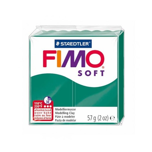 FIMO soft - Smaragd grn 57 gram