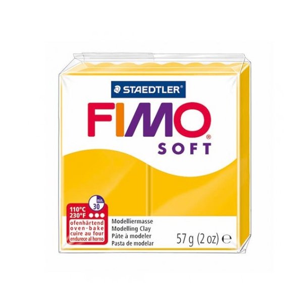 FIMO soft - Solsikke gul 57 gram