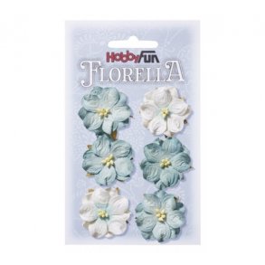 Florella Blomster diameter 3,5 Bl/Grn mix 3866 023