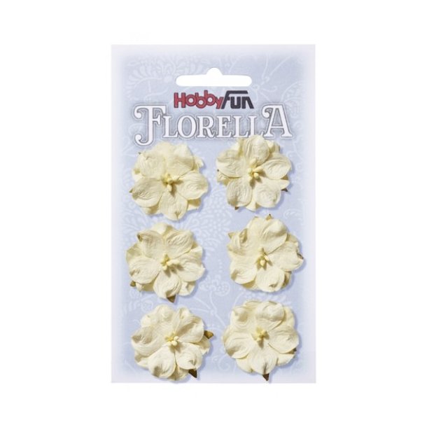 Florella Blomster diameter 3,5 Creme 3866 022