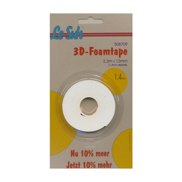 Foam tape 1,4mmx2,2m
