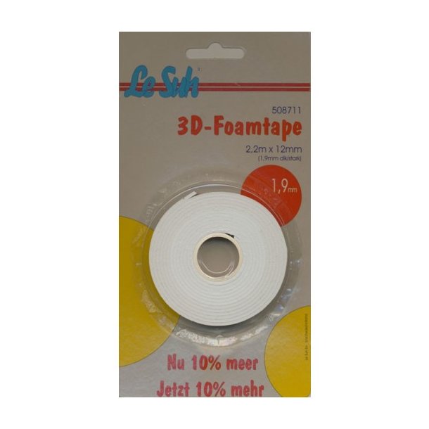 Foam tape 1,9mmx2,2m