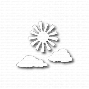 Gummiapan Die Sol och Moln D8