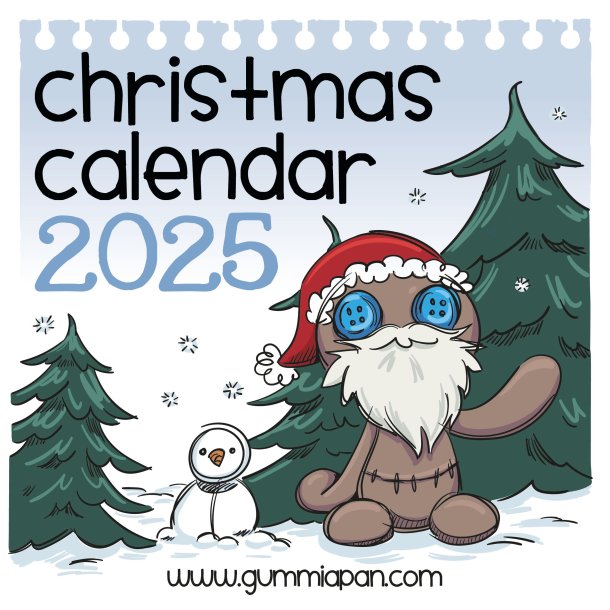 LS BEMRKNINGER Julekalender The little bit extra 2025 gummiapan FORUDBESTILLING